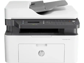 מדפסת ‏לייזר ‏משולבת HP Laser MFP 137fnw 4ZB84A