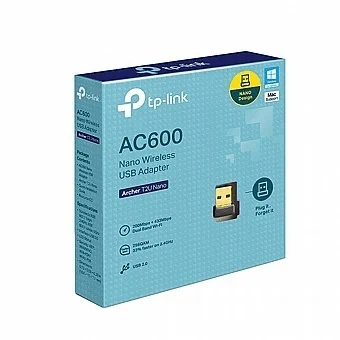 כרטיס רשת TP-Link AC600 Archer T2U Nano